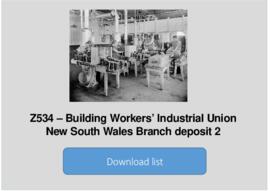 Building Workers' Industrial Union New South Wales Branch deposit 2