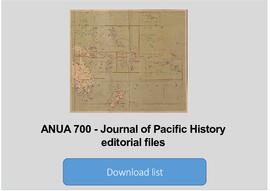 Journal of Pacific History editorial files