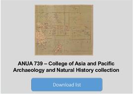 Archaeology and Natural History collection