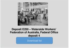 Waterside Workers’ Federation of Australia, Federal Office deposit 4