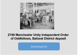 Manchester Unity, Ballarat District deposit