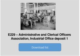 Administrative and Clerical Officers Association, Industrial Office deposit 1