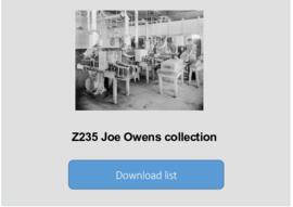 Joe Owens collection