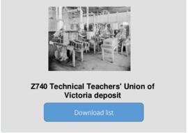 Technical Teachers' Union of Victoria deposit
