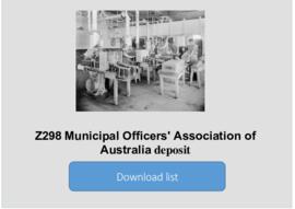 Municipal Officers' Association of Australia deposit