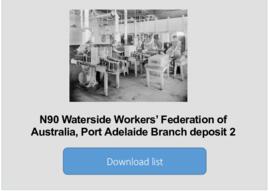 Waterside Workers’ Federation of Australia, Port Adelaide Branch deposit 2